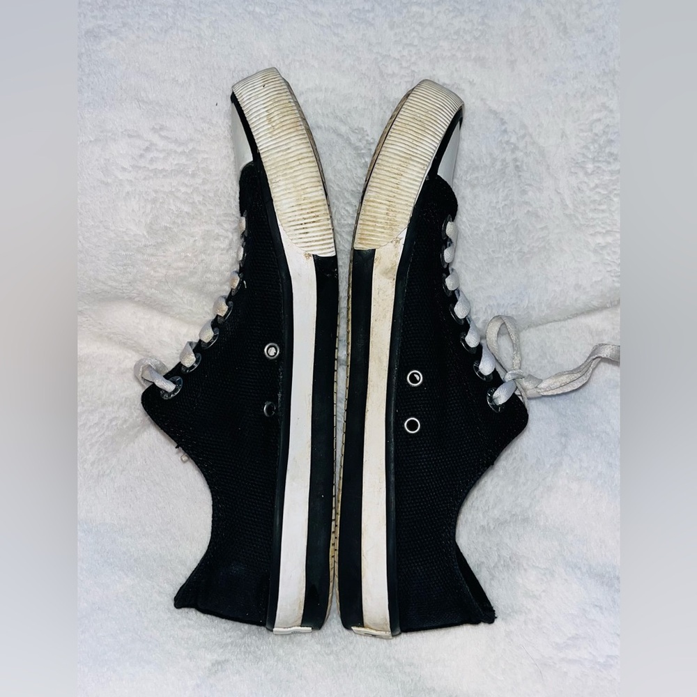 Harley-Davidson Black and White Sneakers sz 9 - Picture 6 of 8